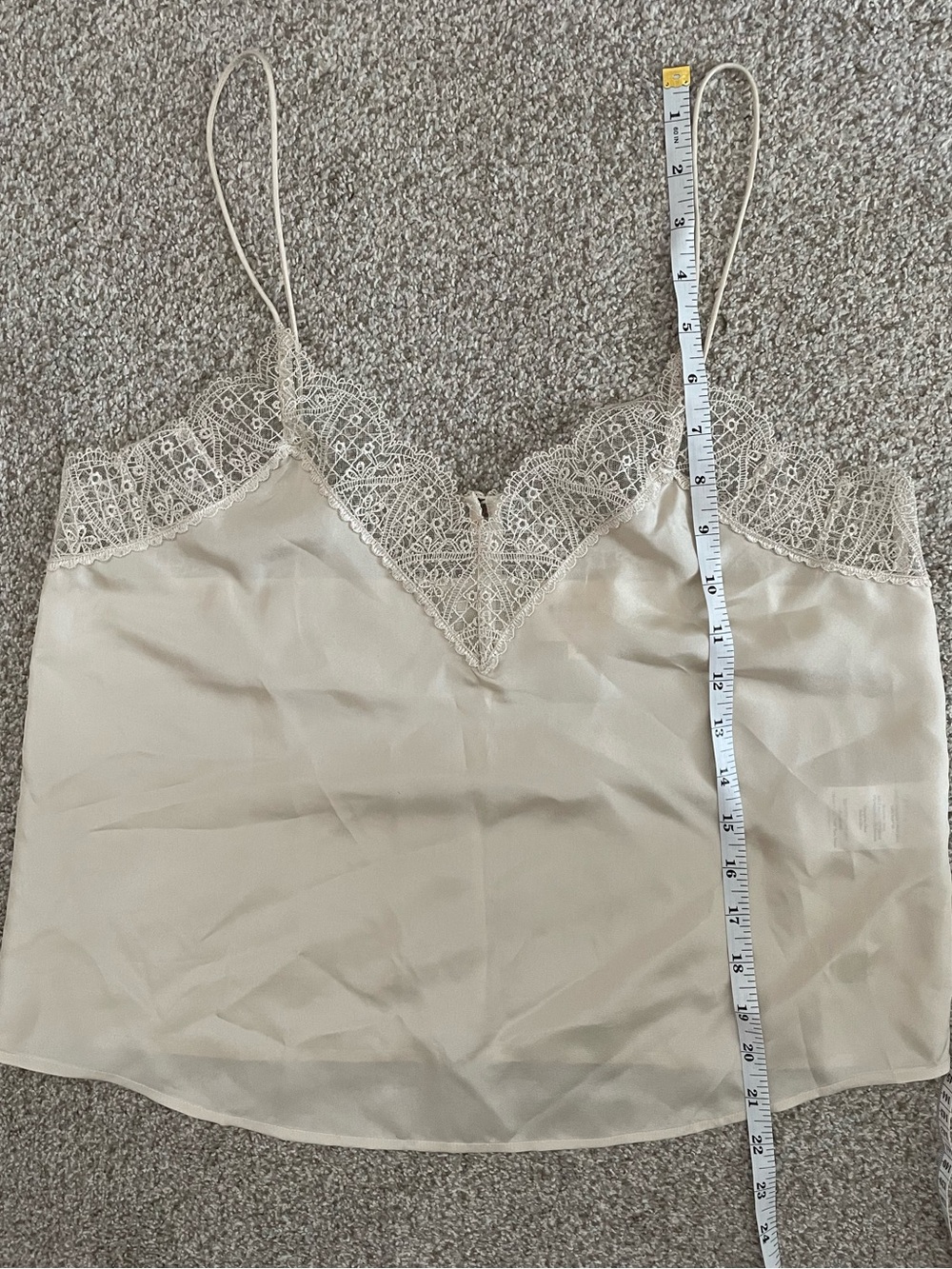 Sezane Jordia Top Cream - Size 4 - Picture 10 of 10